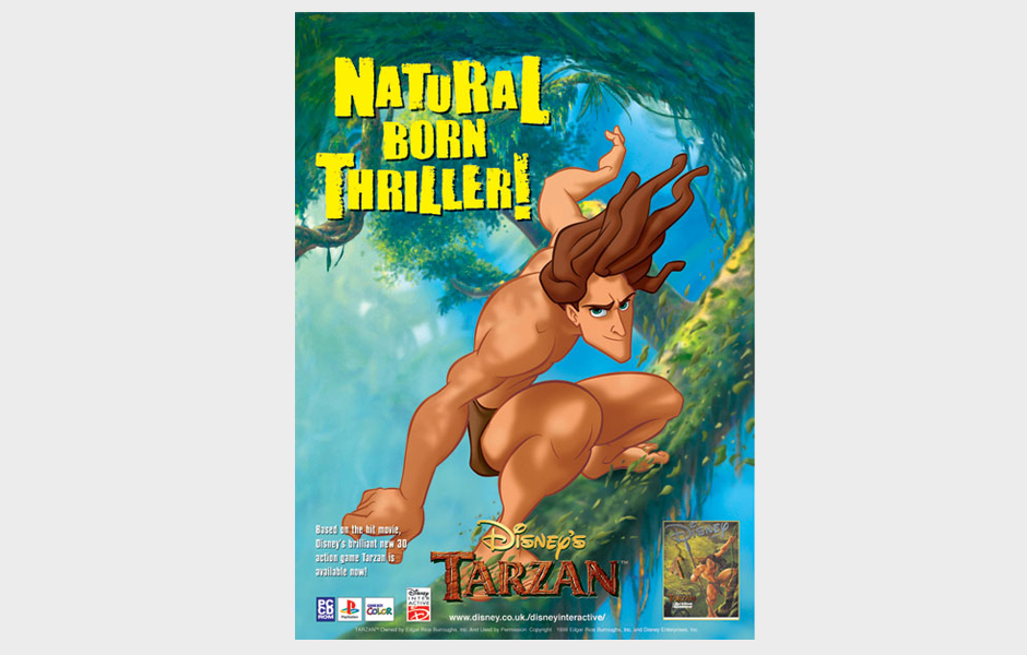 Advertisement for Disney's 'Tarzan'
