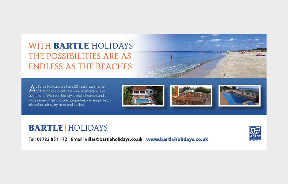 Bartle Holidays – advertising